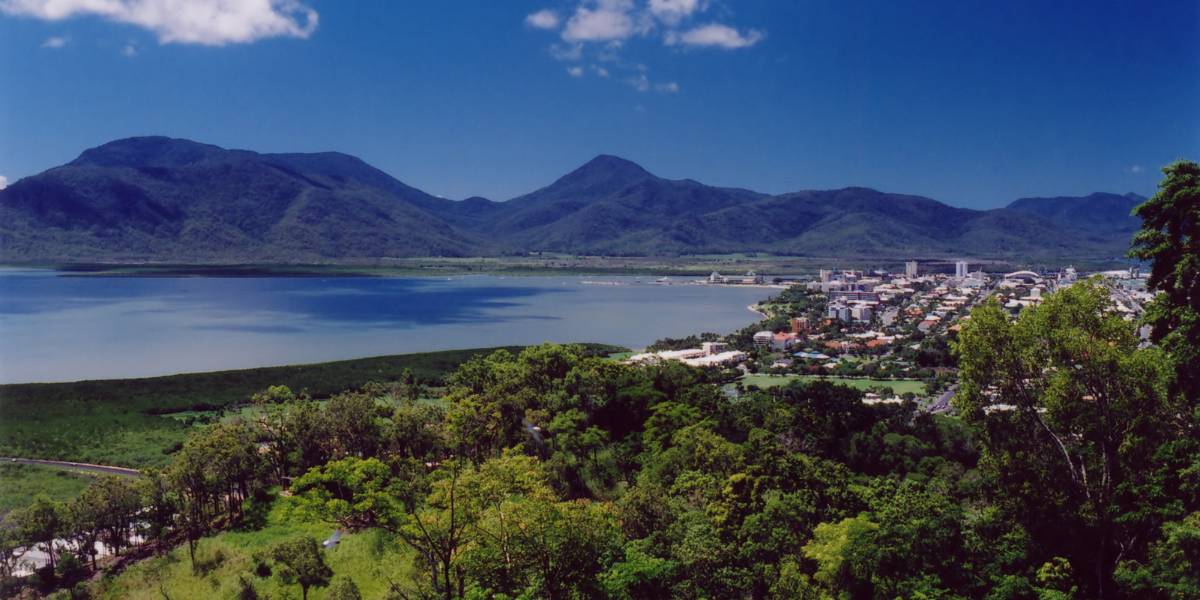 View of Cairns from the Red Arrow walking trail